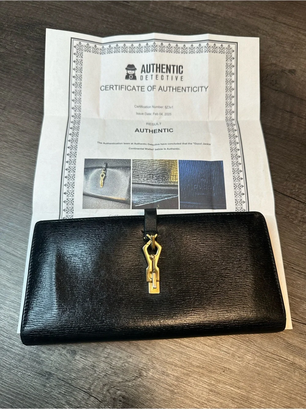 Gucci Jackie vintage continental wallet - Picture 6 of 6
